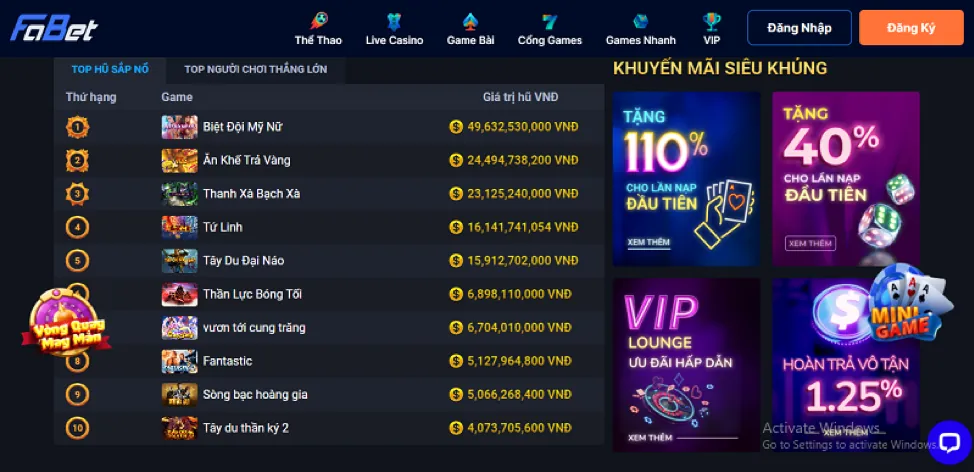 Chương trình khuyến mãi 88x Link Vào